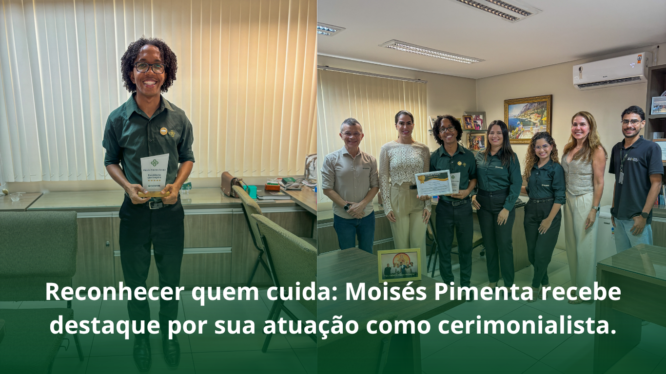 Reconhecer quem cuida: Moisés Pimenta recebe destaque por sua atuação como&hellip;